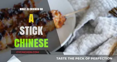 Discover the Delicious Chinese Street Food: Chicken on a Stick