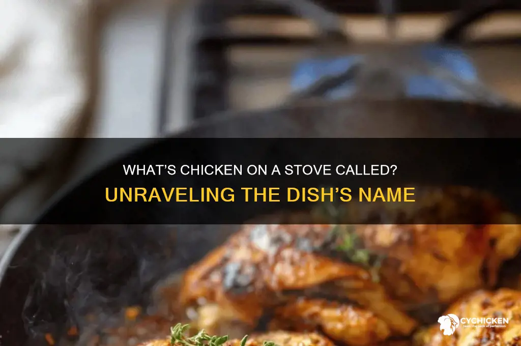 what is chicken on a stove called