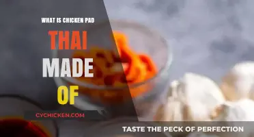 Discover the Essential Ingredients in Authentic Chicken Pad Thai