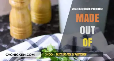 Discover the Ingredients in Traditional Hungarian Chicken Paprikash
