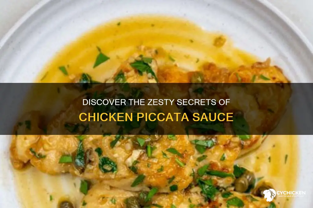 what is chicken piccata sauce
