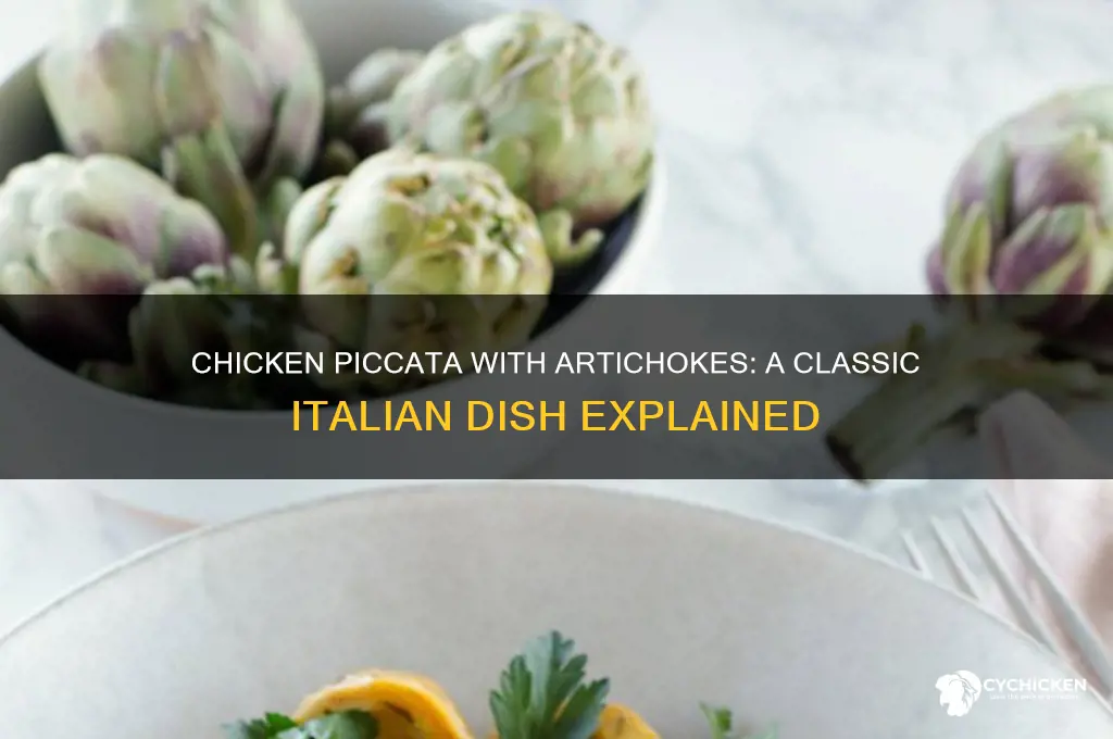 what is chicken piccatta with artichokes called