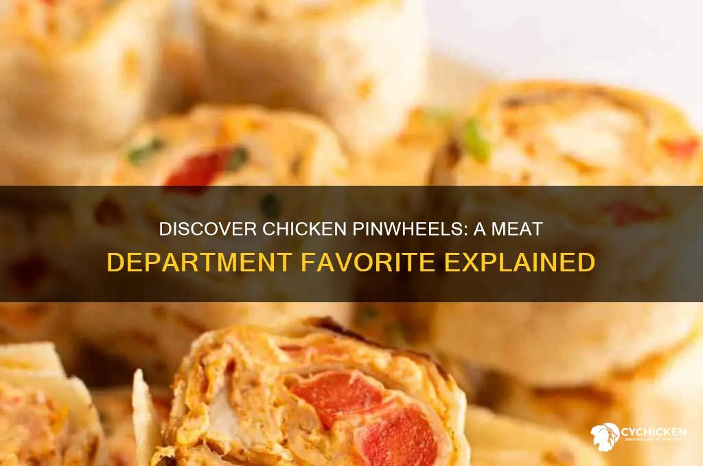 what is chicken pinwheel in meat dept