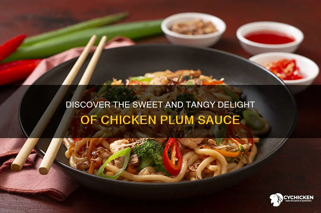 what is chicken plum sauce