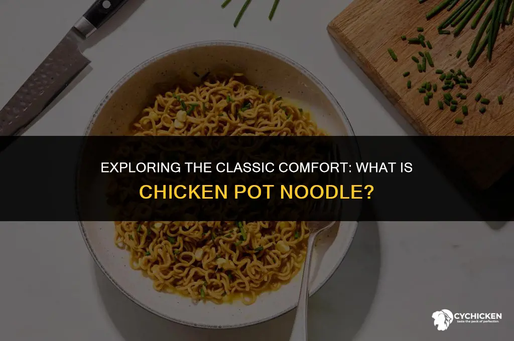 what is chicken pot noodle