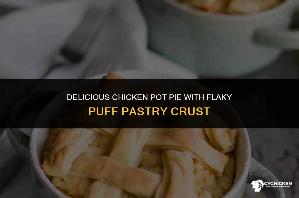 what is chicken pot pie puff pastry
