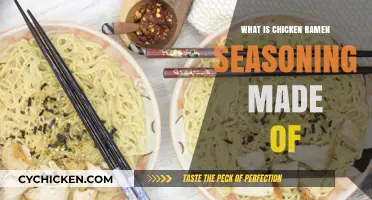 Unveiling the Ingredients in Chicken Ramen Seasoning: A Flavorful Breakdown