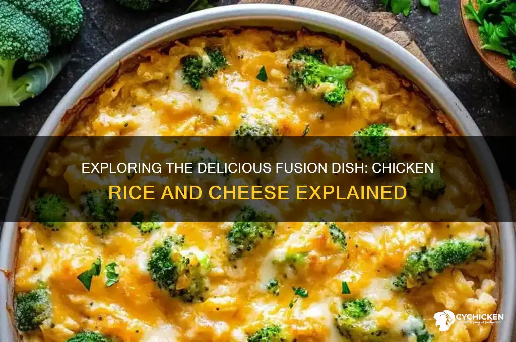 what is chicken rice and cheese called