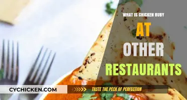 Exploring Chicken Ruby Variations Across Different Restaurant Menus