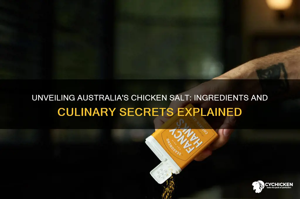 what is chicken salt made of in australia