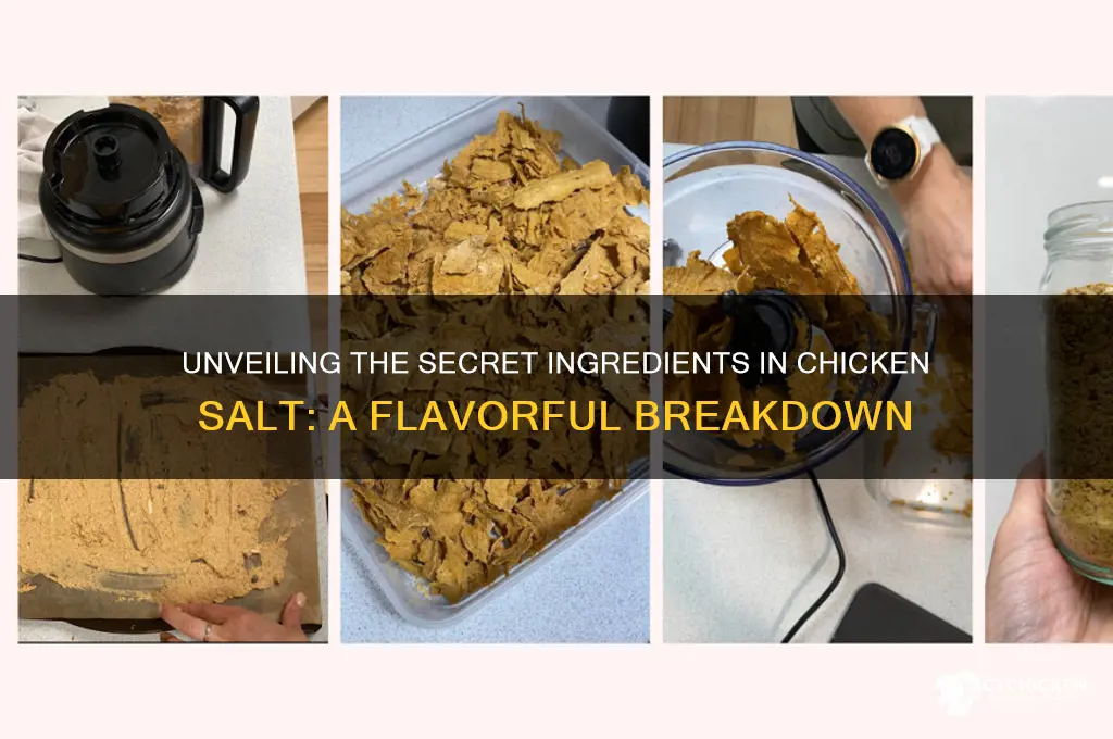 what is chicken salt made out of