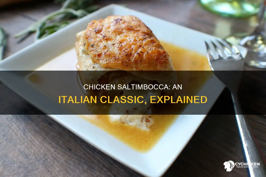 what is chicken saltimbocca and how is it made