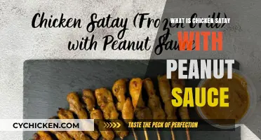 Delicious Chicken Satay with Peanut Sauce: A Flavorful Asian Delight