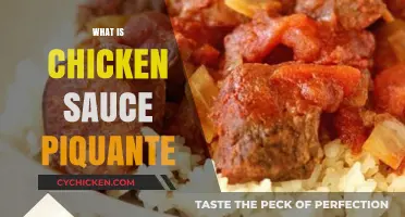 Discover the Flavorful World of Chicken Sauce Piquante: A Spicy Delight