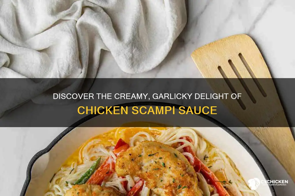 what is chicken scampi sauce