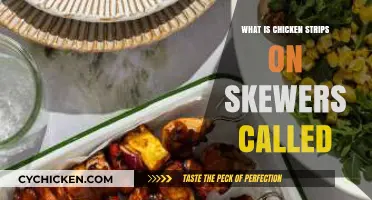 Delicious Chicken Strips on Skewers: Uncovering Their Tasty Name