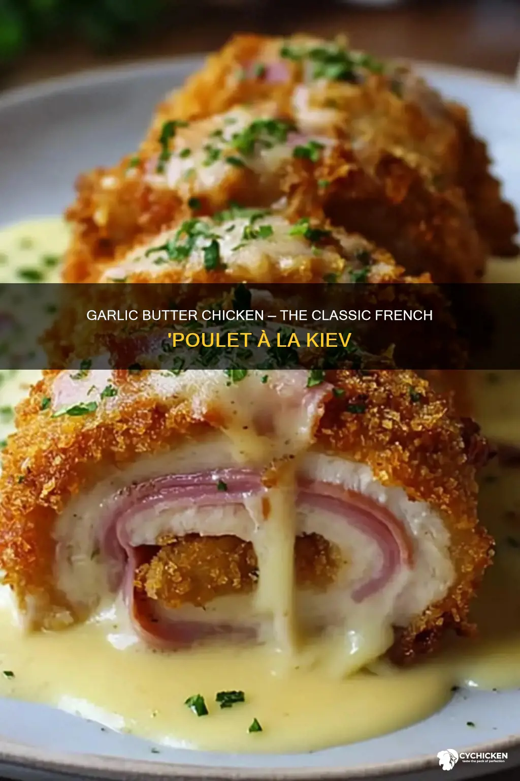 what is chicken stuffed with garlic butter traditionally called