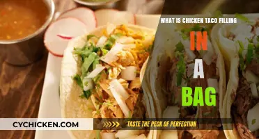 Convenient Chicken Taco Filling in a Bag: Quick, Easy, and Delicious!