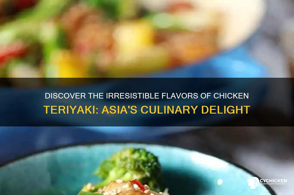 what is chicken terriyaki taste of asia