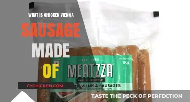 Unveiling Chicken Vienna Sausage: Ingredients, Recipe, and Nutritional Facts
