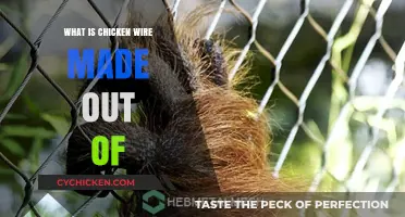 What is Chicken Wire Made Of: Materials and Composition Explained