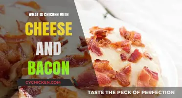Delicious Chicken with Cheese and Bacon: A Hearty Comfort Food Explained