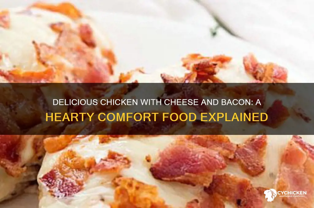 what is chicken with cheese and bacon
