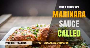 Discover the Classic Italian Dish: Chicken with Marinara Sauce