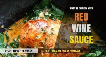 Rich Chicken with Red Wine Sauce: A Classic French Dish Explained