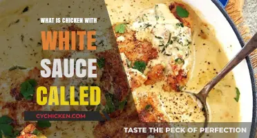Creamy Chicken Delight: Unveiling the Name of White Sauce Dish