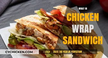Discover the Delicious Chicken Wrap Sandwich: A Quick Meal Guide