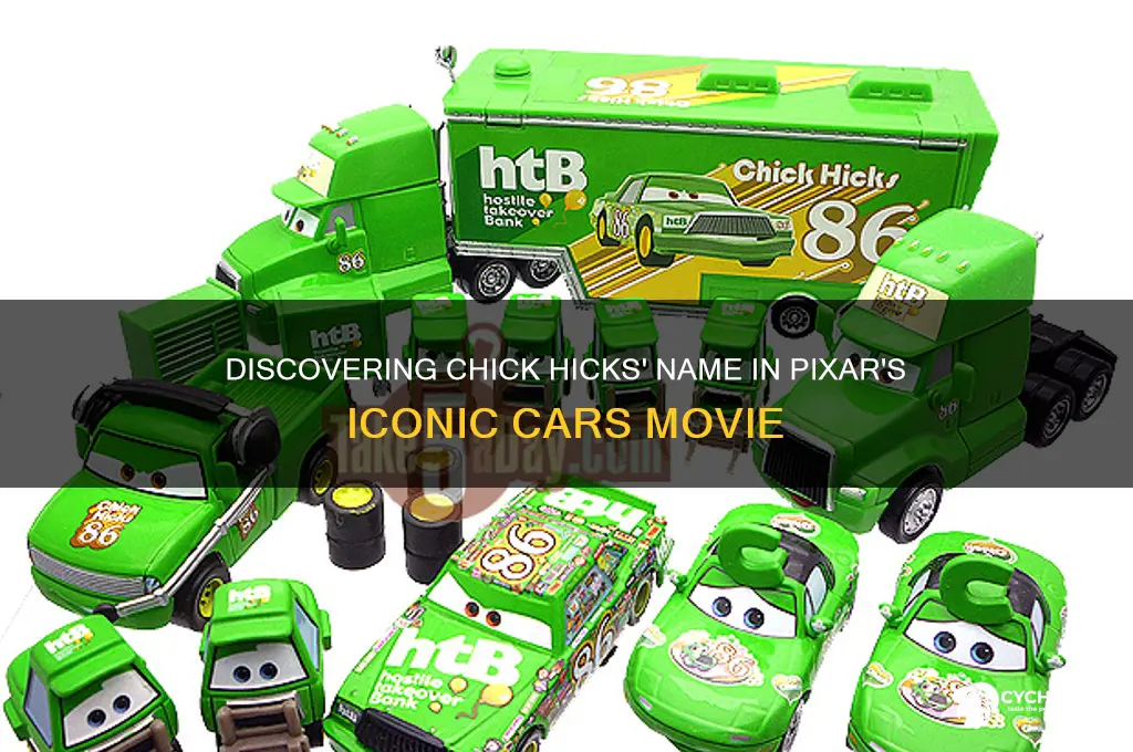 what is chicks name on cars movie cars