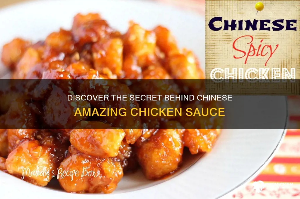 what is chinese amazing chicken sauce