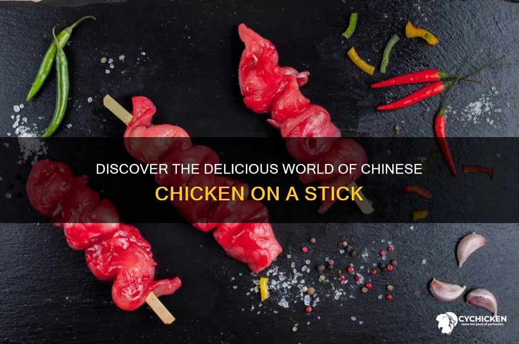 what is chinese chicken on a stick
