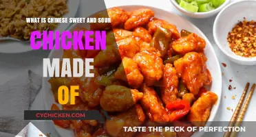 Sweet and Sour Chicken: A Chinese Dish's Ingredients