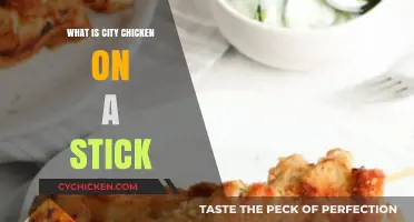 What is City Chicken on a Stick? A Culinary Mystery Explained