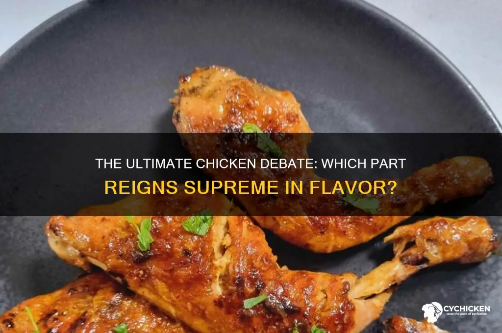 what is considered tastiest part of chicken