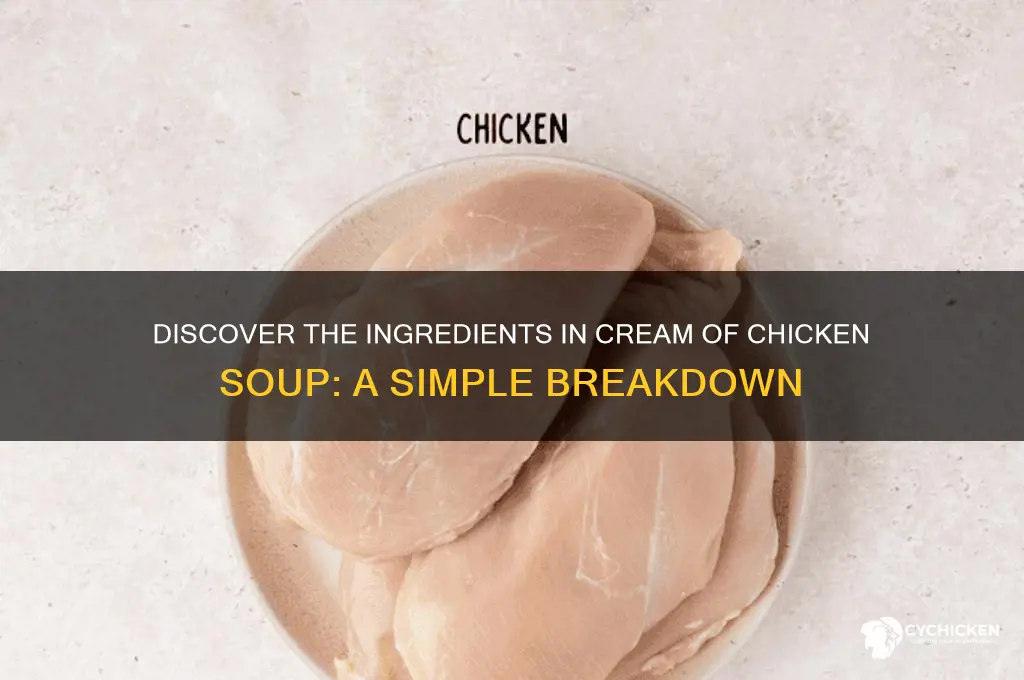 what is cream of chicken made out of