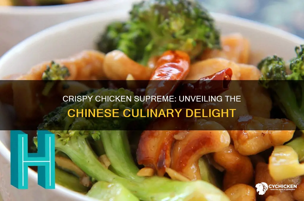 what is crispy chicken supreme chinese style