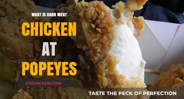 What is Dark Meat Chicken at Popeyes? A Tasty Explained