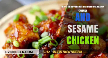 Mandarin vs. Sesame Chicken: What's the Difference?