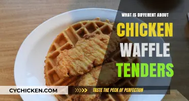 Unique Twist: Chicken Waffle Tenders Redefine Comfort Food Classics