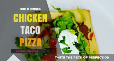 Discover Domino's Chicken Taco Pizza: A Flavorful Fusion Delight
