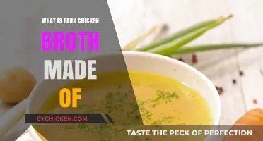 Unveiling the Ingredients: What's Really in Faux Chicken Broth?