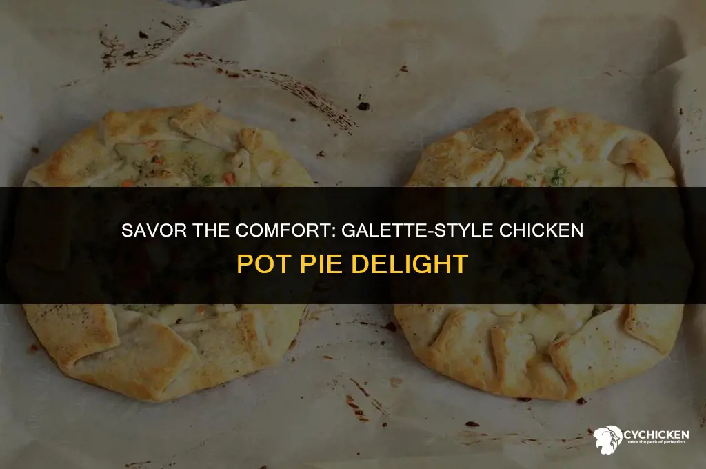 what is galette style chicken pot pie