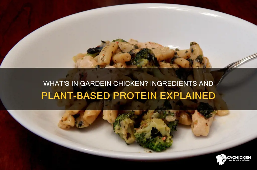 what is gardein chicken made out of