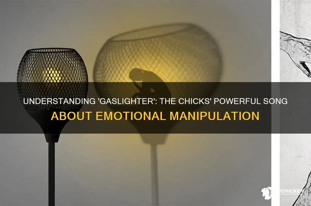 what is gaslighter by the chicks about