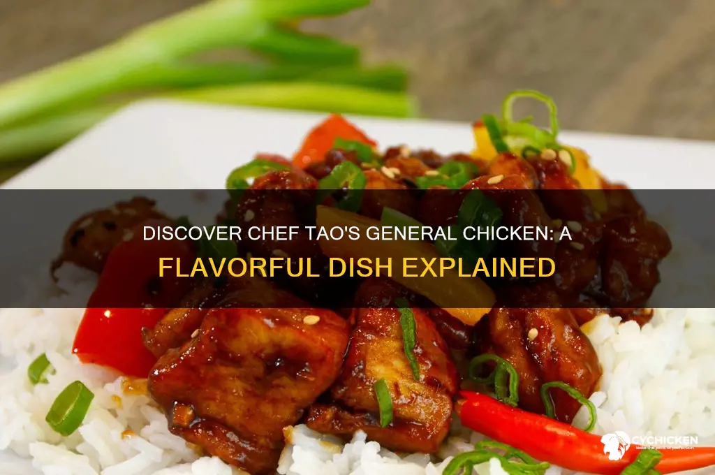 what is general chicken at chef tao