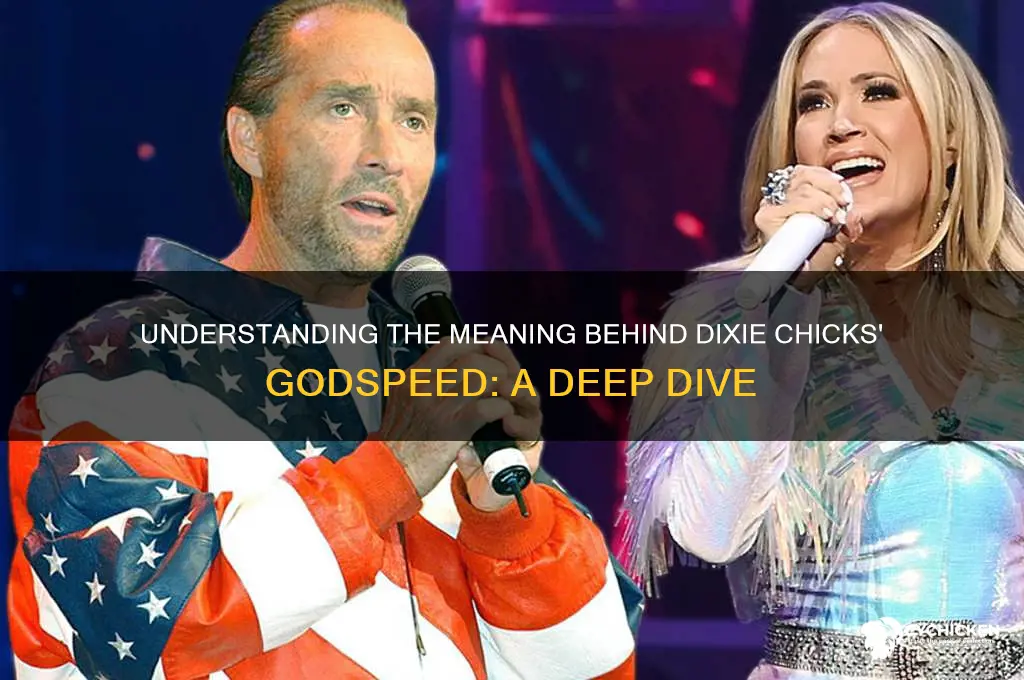 what is godspeed by the dixie chicks about