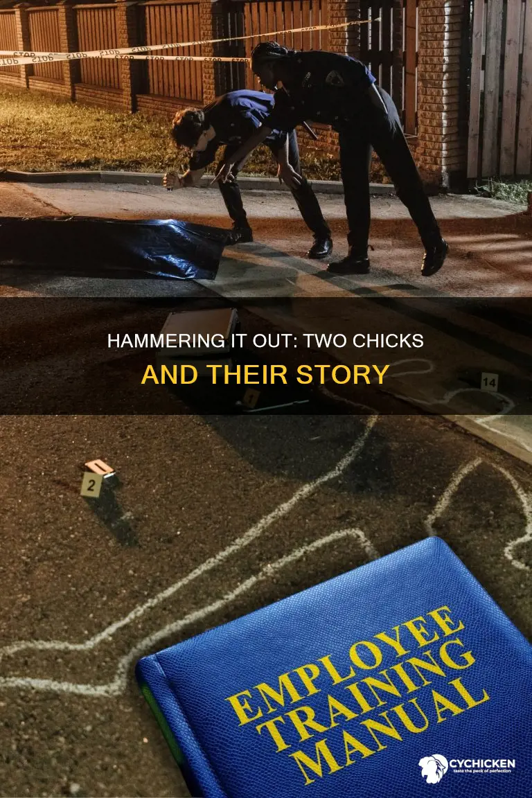 what is going on with two chicks and a hammer